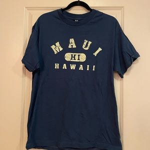 SOLD EUC size large Maui Hawaii t shirt